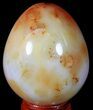 Colorful Carnelian Agate Egg #55533-1